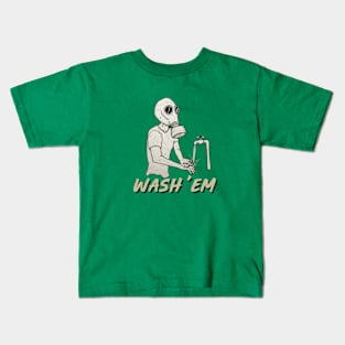 Wash your covid Kids T-Shirt